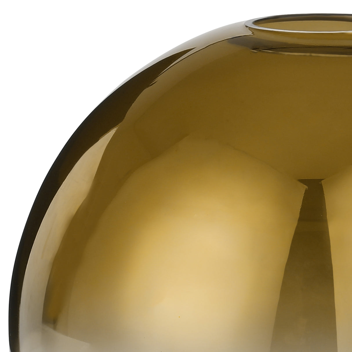 Allardyce 25cm Globe Glass (B), Gold Fade/Clear