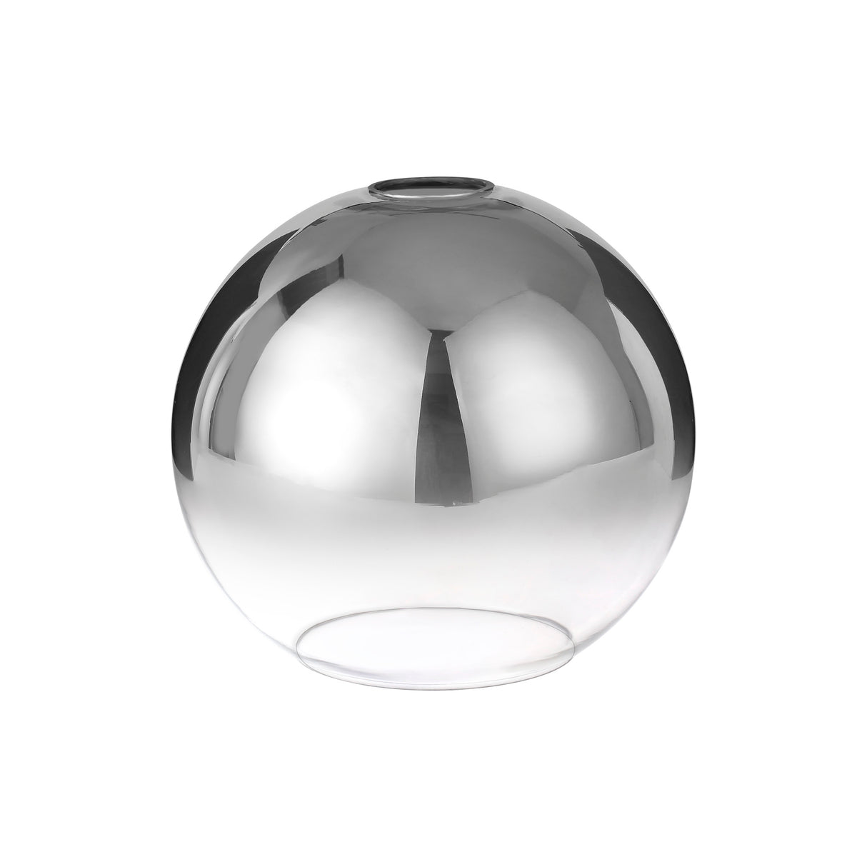 Allardyce 25cm Globe Glass (B), Smoke Fade/Clear