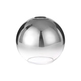 Allardyce 25cm Globe Glass (B), Smoke Fade/Clear