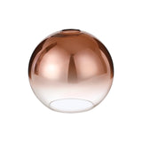 Allardyce 25cm Globe Glass (B), Copper Fade/Clear