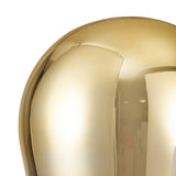 Allardyce 23cm Pear Shaped Glass (E), Gold Fade/Clear