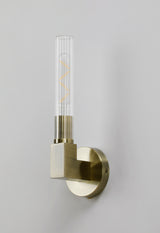 Ferdinand 1 Light Wall, E27, IP44, Antique Brass