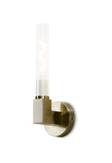 Ferdinand 1 Light Wall, E27, IP44, Antique Brass