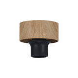 Berry Surface Kit, 1 x E27, Matt Black / Teak