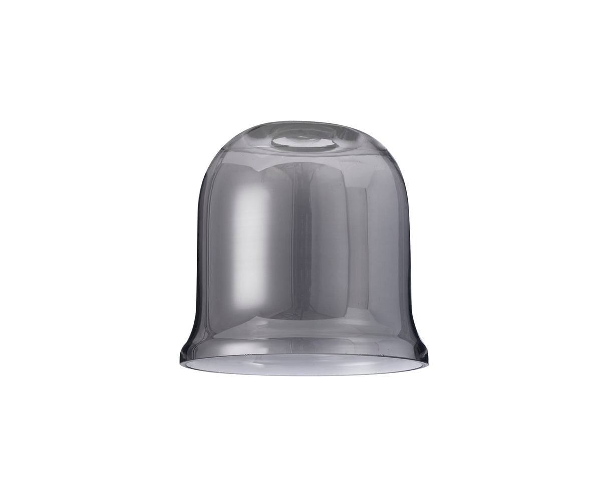Robson Bell 16cm Glass Shade (H), Smoke