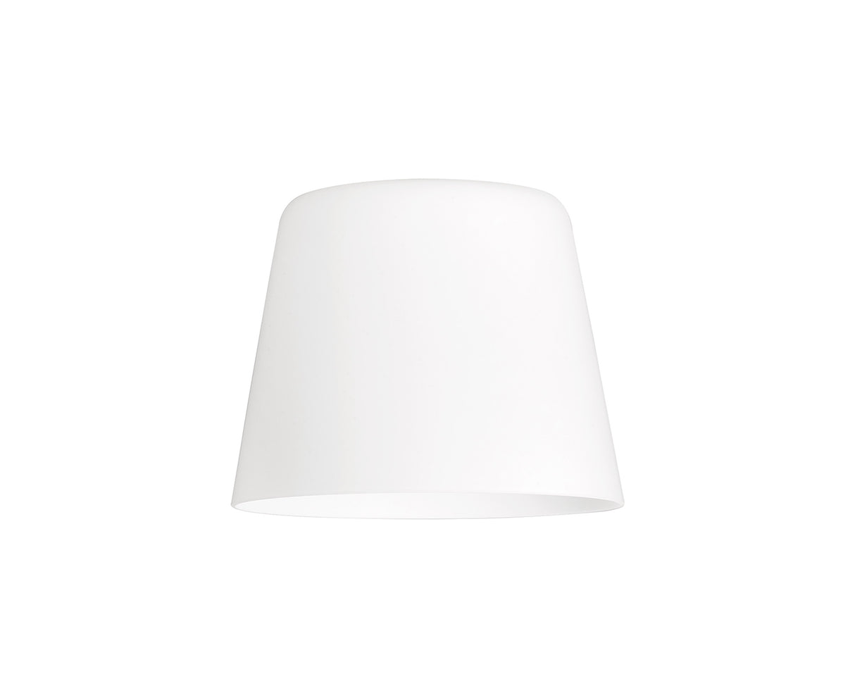 Robson Flat Top 18cm Glass Shade (G), Opal