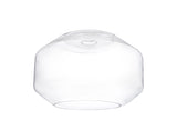 Munro Chamfered Round 30cm Clear Glass (F), Lampshade