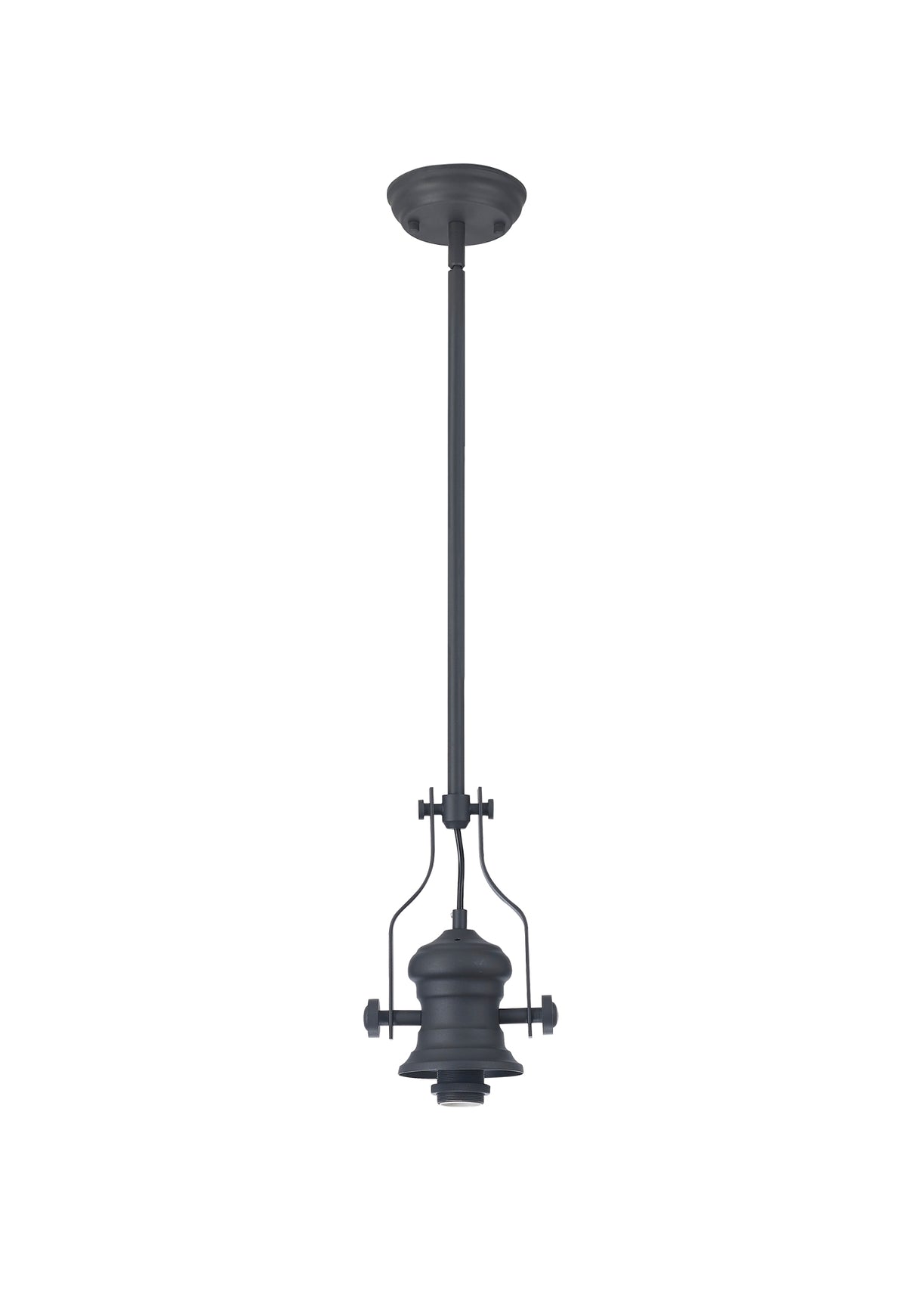 Munro (FRAME ONLY) Pendant, 1 x E27, Graphite