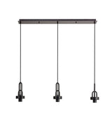 Allardyce Linear Suspension Kit, 3 x E27, Matt Black