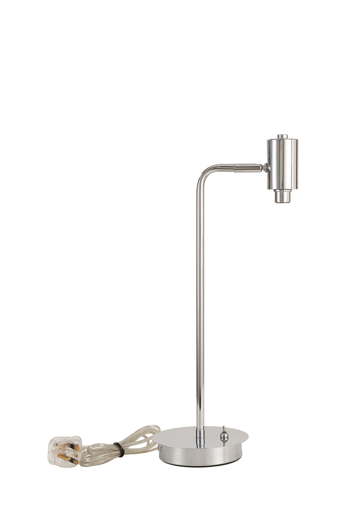Lathen Polished Chrome 1 Light G9 Reader Table Lamp, Suitable For A Vast Selection Of Glass Shades (Up To 200g)