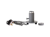 Robson Table Lamp 1 Light, Cool Grey With Grey Braided Twisted Cable, E27 (Max 60W), Suitable For Shades & Cages