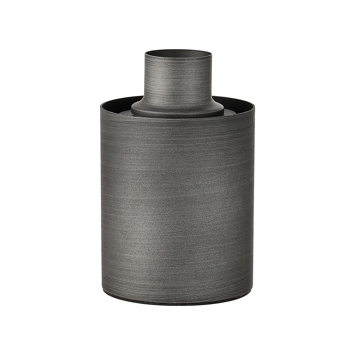 Rowell Table Lamp (FRAME ONLY), 1 x E27, Pewter/Black Braided Cable