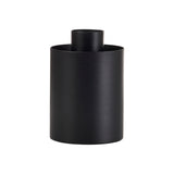 Rowell Table Lamp (FRAME ONLY), 1 x E27, Satin Black/Black Braided Twisted Cable