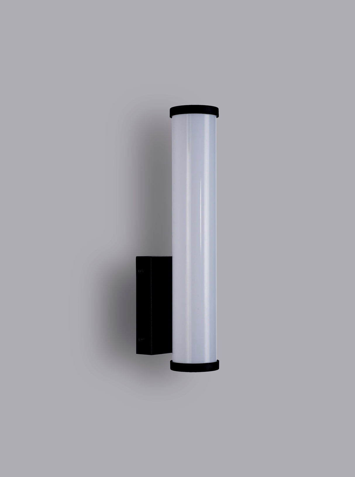 Wallace Wall Lamp Small, 1 x 9W LED, 4000K, 621lm, IP44,Sand Black, 3yrs Warranty