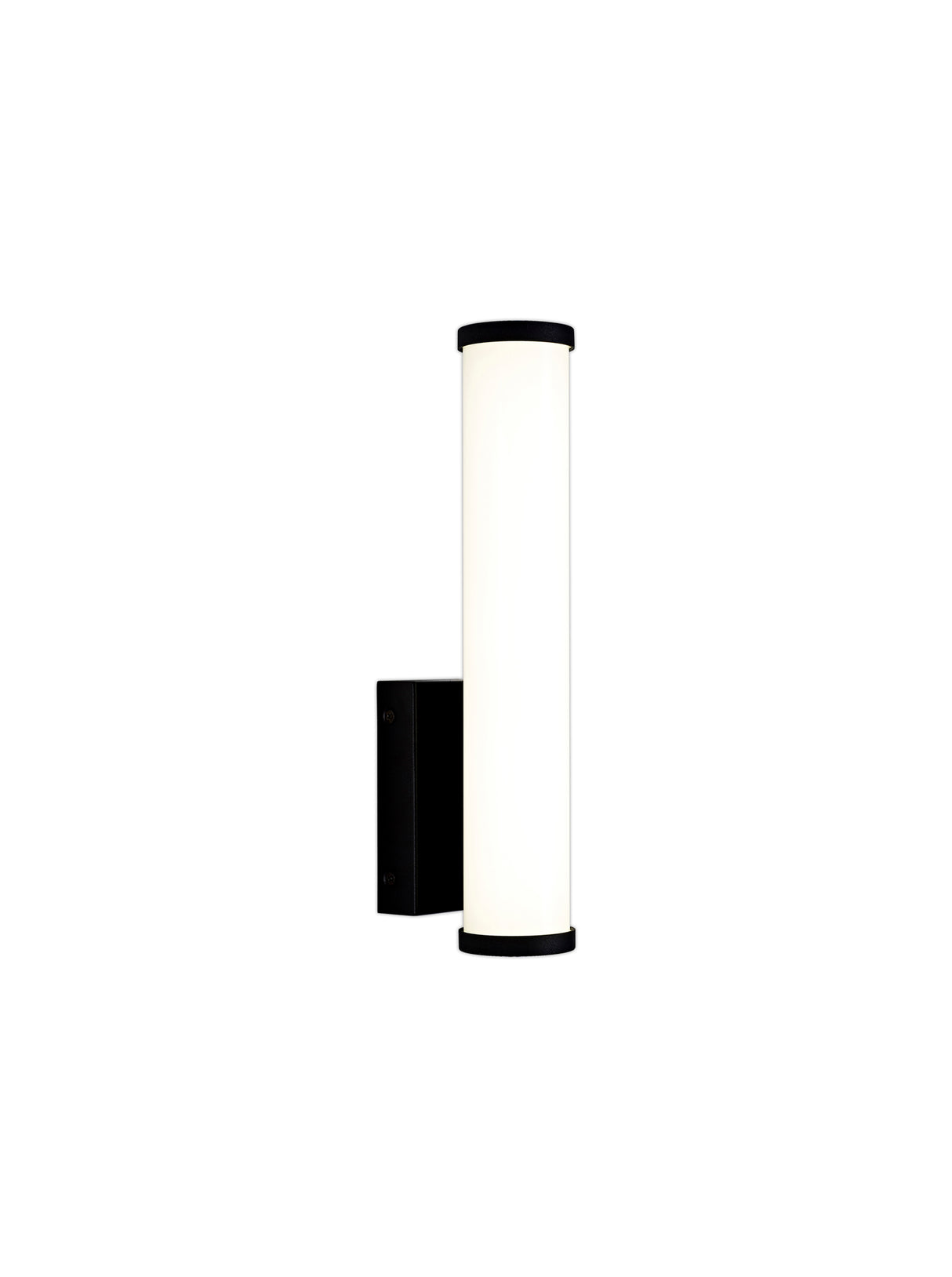Wallace Wall Lamp Small, 1 x 9W LED, 4000K, 621lm, IP44,Sand Black, 3yrs Warranty