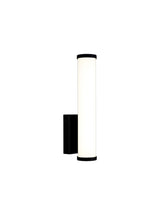 Wallace Wall Lamp Small, 1 x 9W LED, 4000K, 621lm, IP44,Sand Black, 3yrs Warranty
