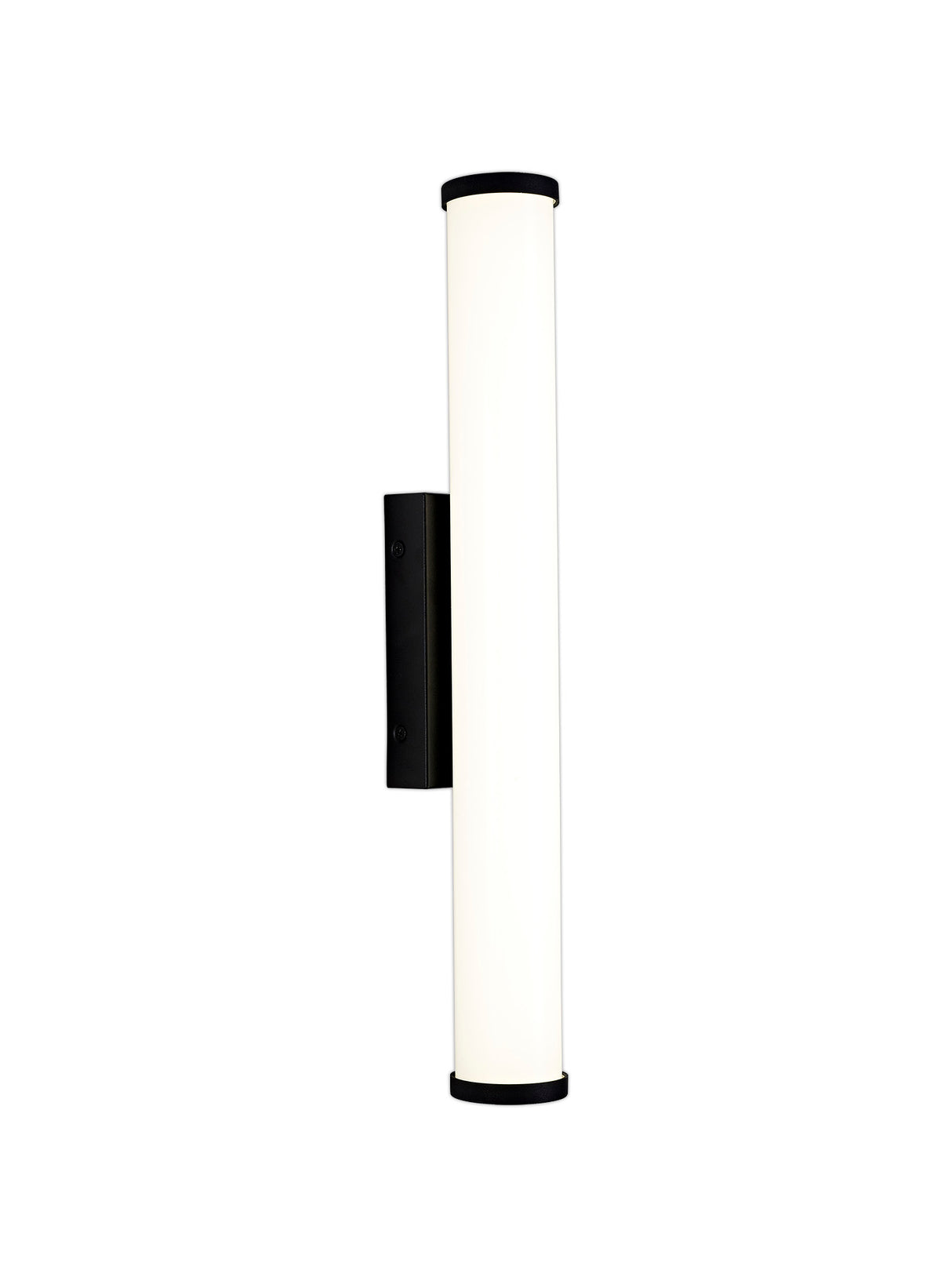 Wallace Wall Lamp Large, 1 x 12W LED, 4000K, 848lm, IP44,Sand Black, 3yrs Warranty