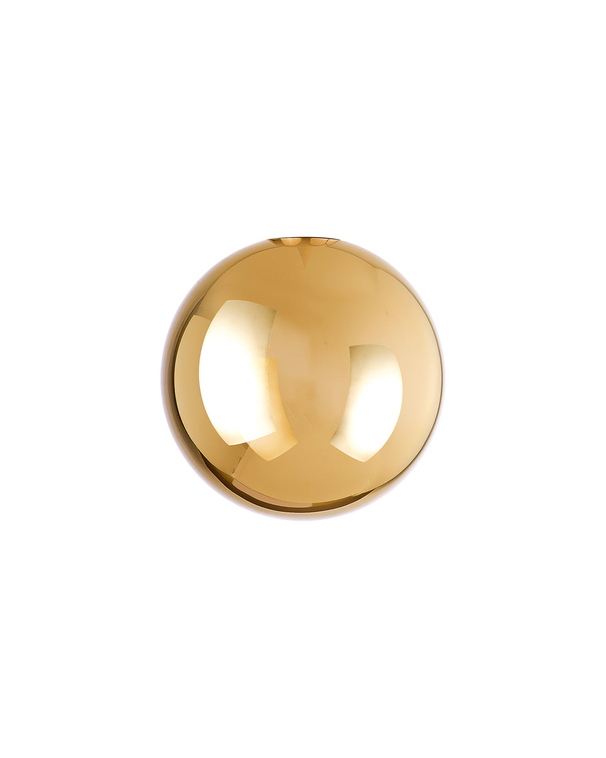 Lathen 150mm Round (J) Gold Globe Glass Shade