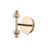 Lathen French Gold 2 Light G9 Universal Switched Up / Down Wall Lamp, Suitable For A Vast Selection Of Glass Shades
