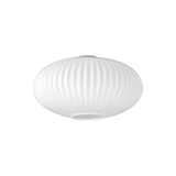 Allardyce 30cm Oval Sphere Ribbed Glass (G), Opal