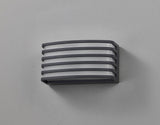 Machin Wall Lamp, 1 x E27, IP54, Anthracite/Opal PC Shade, 2yrs Warranty