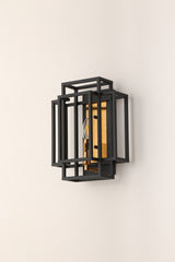 Coton Wall Lamp 1 Light E14, Black / Gold