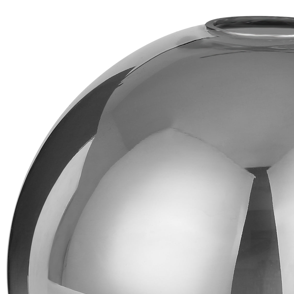 Allardyce 20cm Globe Glass (B), Smoke Fade/Clear