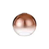 Allardyce 20cm Globe Glass (B), Copper Fade/Clear