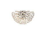 Byrne Ceiling 50cm 11 Light G9 Polished Chrome / Crystal