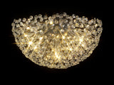 Byrne Ceiling 80cm 21 x G9 Polished Chrome/Crystal