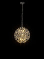 Byrne 40cm Sphere Pendant 9 x G9 Polished Chrome/Crystal
