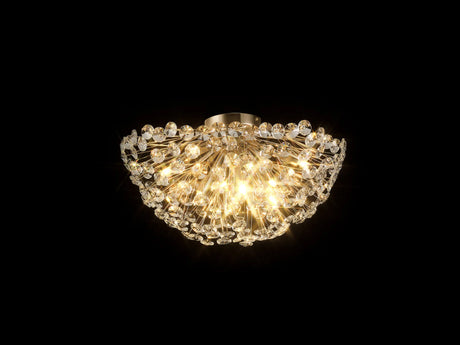 Byrne Ceiling 50cm 11 x G9 French Gold/Crystal