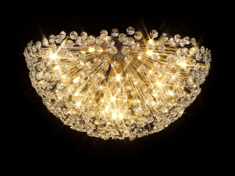Byrne Ceiling 80cm 21 x G9 French Gold/Crystal
