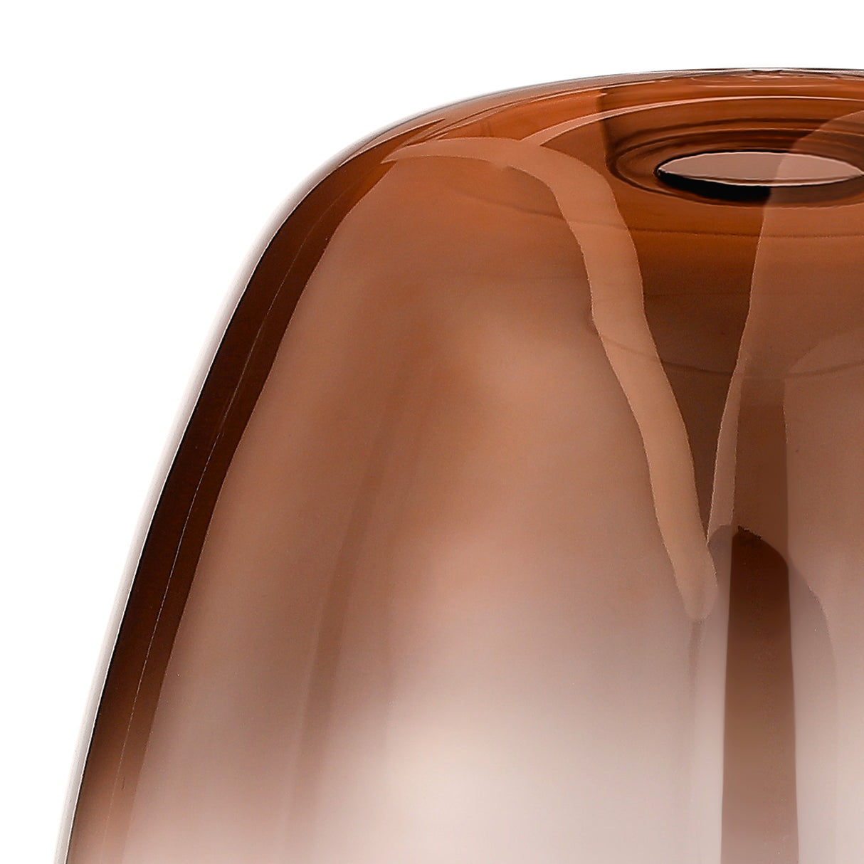 Allardyce 28cm Trapezium Glass (H), Copper Fade/Clear
