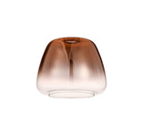 Allardyce 28cm Trapezium Glass (H), Copper Fade/Clear
