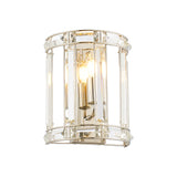 Ellison Wall Light, 1 Light E14, Polished Nickel