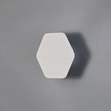 Proctor Magnetic Base Wall Lamp, 12W LED 3000K 498lm, 15cm Horizontal Hexagonal, Sand White