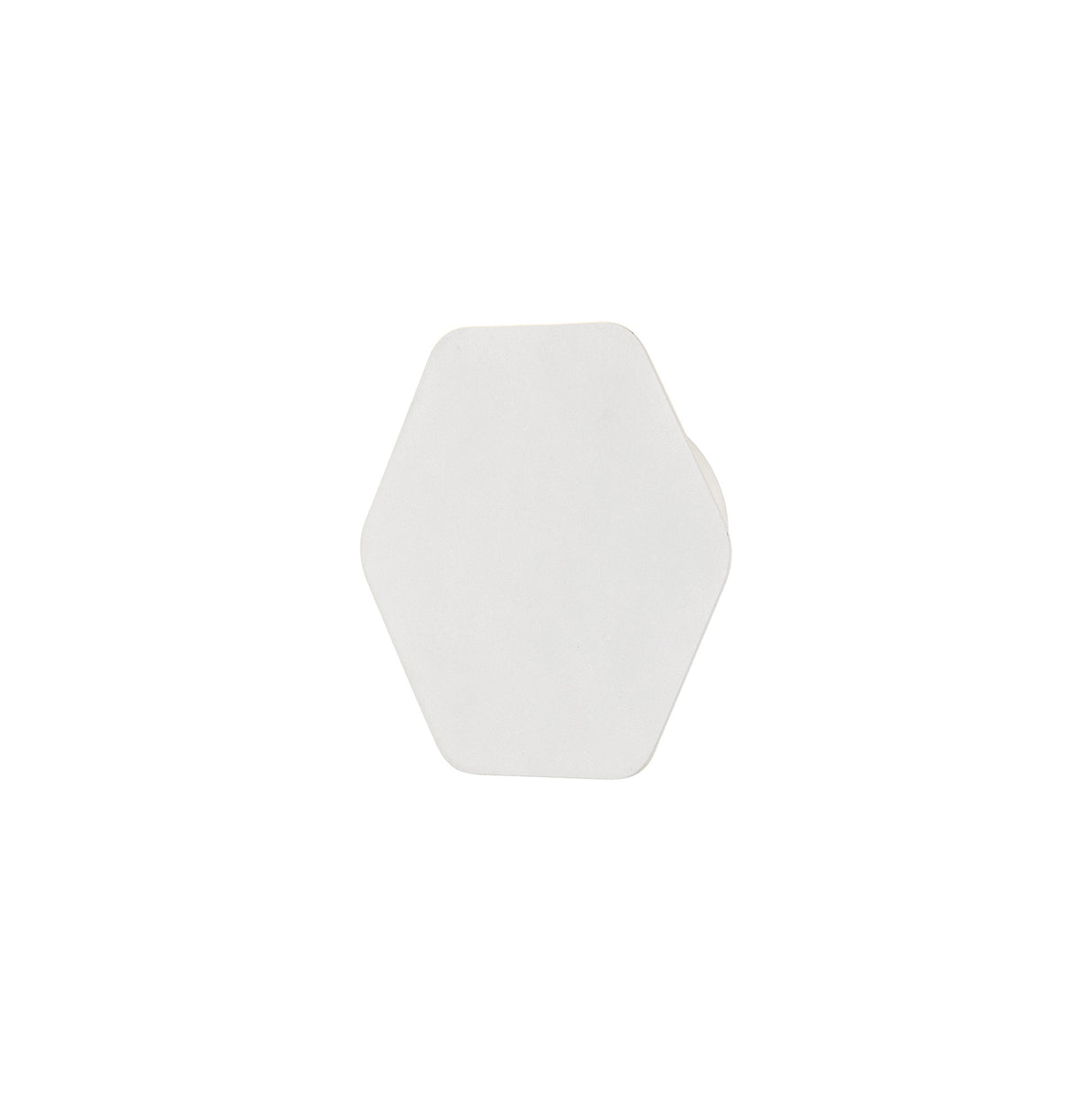 Proctor Magnetic Base Wall Lamp, 12W LED 3000K 498lm, 15cm Horizontal Hexagonal, Sand White