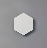 Proctor Magnetic Base Wall Lamp, 12W LED 3000K 498lm, 15cm Vertical Hexagonal, Sand White