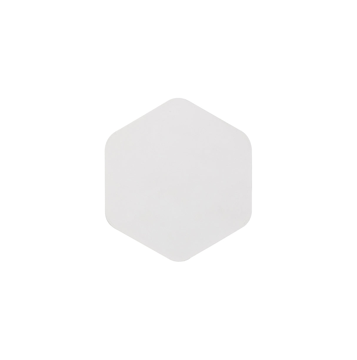 Proctor Magnetic Base Wall Lamp, 12W LED 3000K 498lm, 15cm Vertical Hexagonal, Sand White