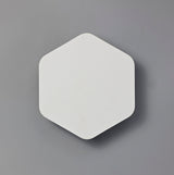 Proctor Magnetic Base Wall Lamp, 12W LED 3000K 498lm, 20cm Vertical Hexagonal, Sand White