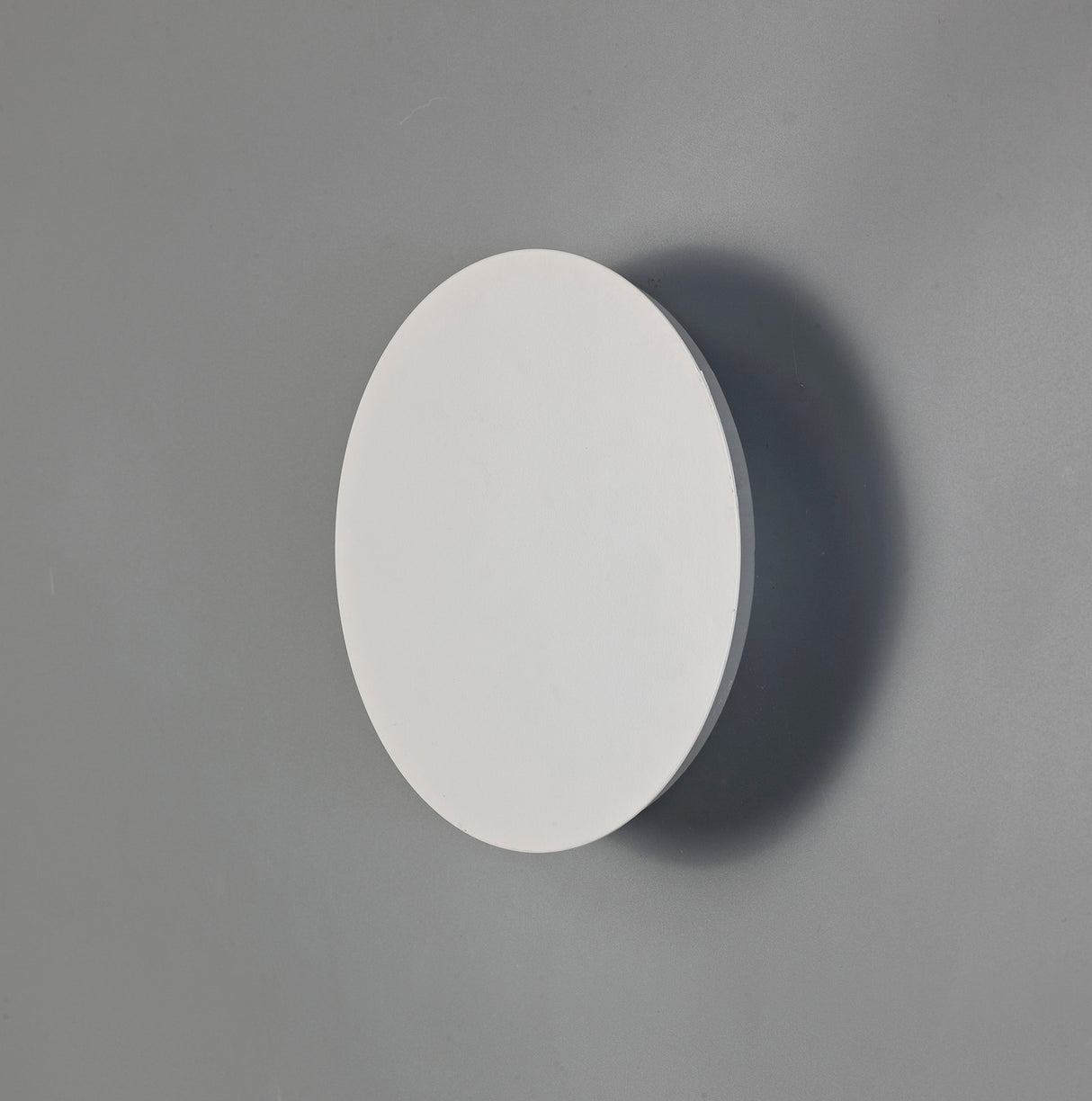 Proctor Magnetic Base Wall Lamp, 12W LED 3000K 498lm, 20/19cm Round Centre, Sand White/Acrylic Frosted Diffuser