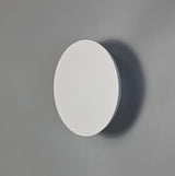 Proctor Magnetic Base Wall Lamp, 12W LED 3000K 498lm, 20/19cm Round Centre, Sand White/Acrylic Frosted Diffuser