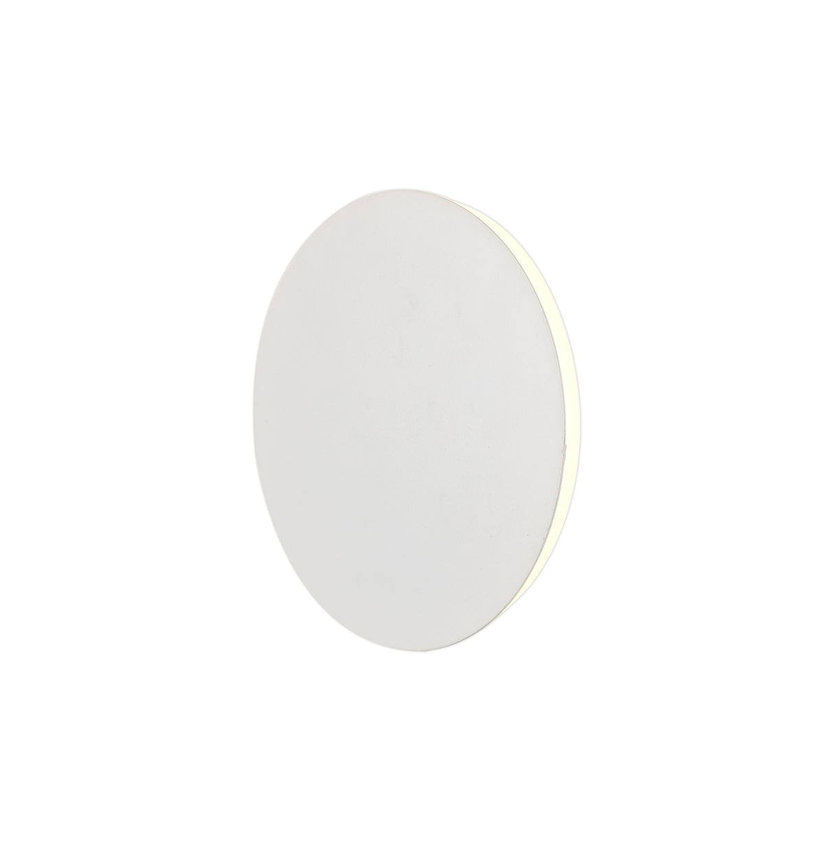 Proctor Magnetic Base Wall Lamp, 12W LED 3000K 498lm, 20/19cm Round Centre, Sand White/Acrylic Frosted Diffuser