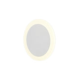 Proctor Magnetic Base Wall Lamp, 12W LED 3000K 498lm, 15/19cm Round Centre, Sand White/Acrylic Frosted Diffuser