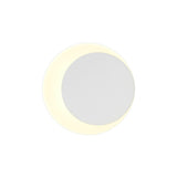 Proctor Magnetic Base Wall Lamp, 12W LED 3000K 498lm, 15/19cm Round Right Offset, Sand White/Acrylic Frosted Diffuser