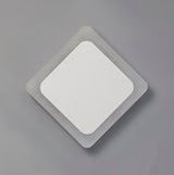 Proctor Magnetic Base Wall Lamp, 12W LED 3000K 498lm, 15/19cm Diamond Centre, Sand White/Acrylic Frosted Diffuser
