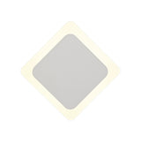 Proctor Magnetic Base Wall Lamp, 12W LED 3000K 498lm, 15/19cm Diamond Centre, Sand White/Acrylic Frosted Diffuser
