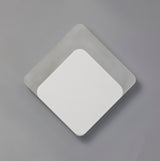 Proctor Magnetic Base Wall Lamp, 12W LED 3000K 498lm, 15/19cm Diamond Bottom Offset, Sand White/Acrylic Frosted Diffuser