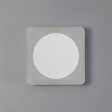 Proctor Magnetic Base Wall Lamp, 12W LED 3000K 498lm, 15cm Round 19cm Square Centre, Sand White/Acrylic Frosted Diffuser